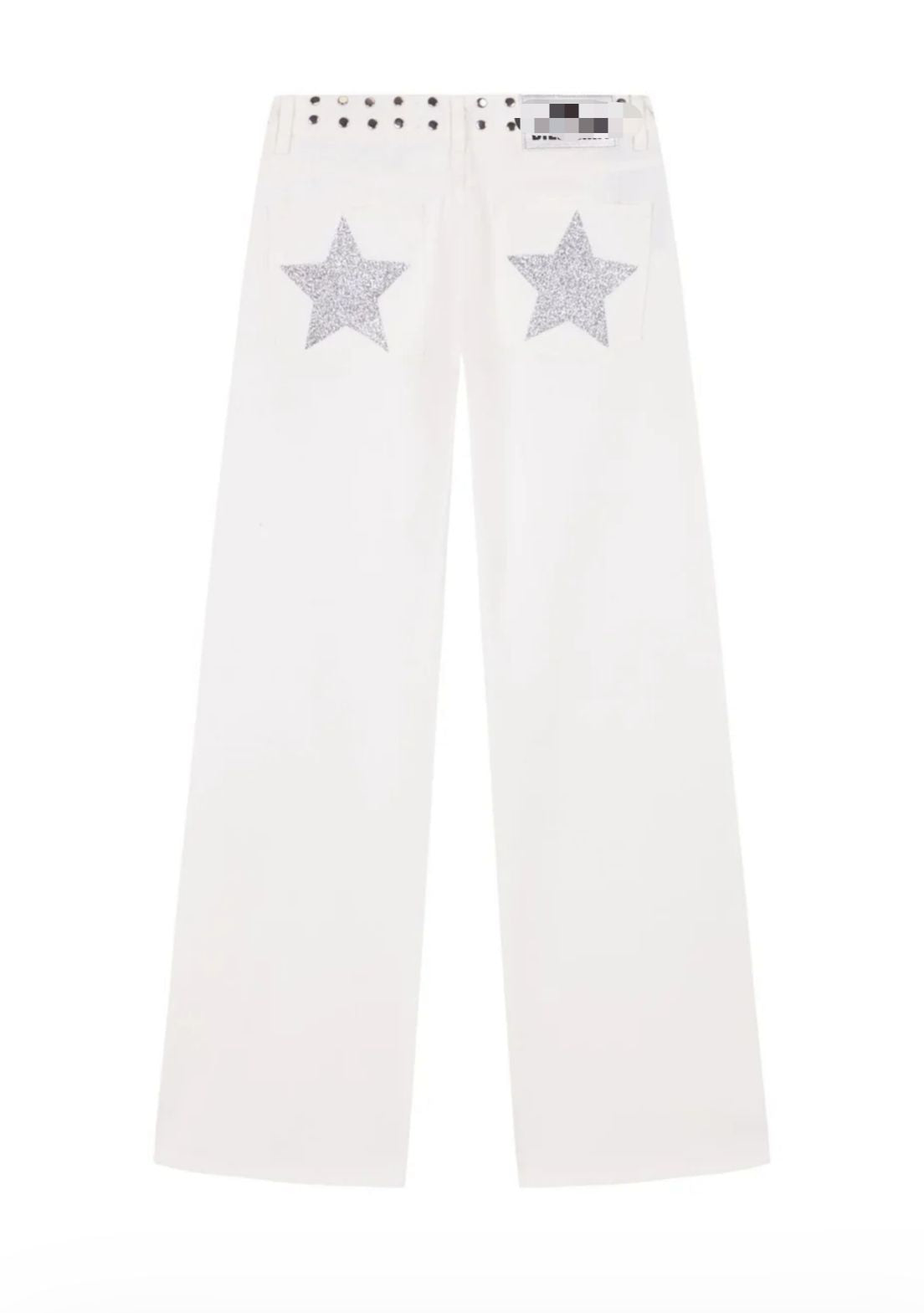 Jeans glow blanco